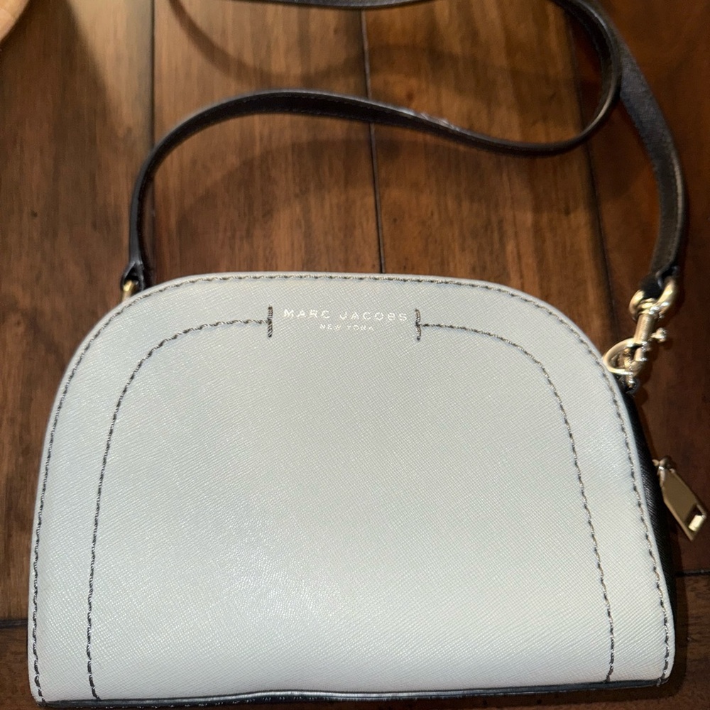 Marc Jacobs Grey,Black & White  Crossbody Bag